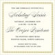 Poinsettia Glittered Die-cut Frame Invitations Image 2 of 2
